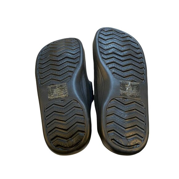 US Polo Assn Mens Sandals Slide Size 45 Large 12 13 Black Casual Slip On Buckle - Picture 9 of 12